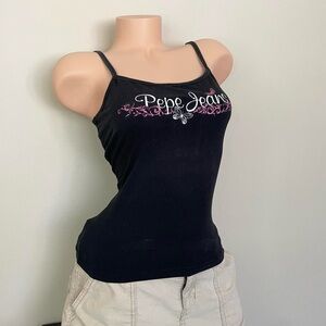 Vintage Y2K cami top 💗 by Pepe Jeans